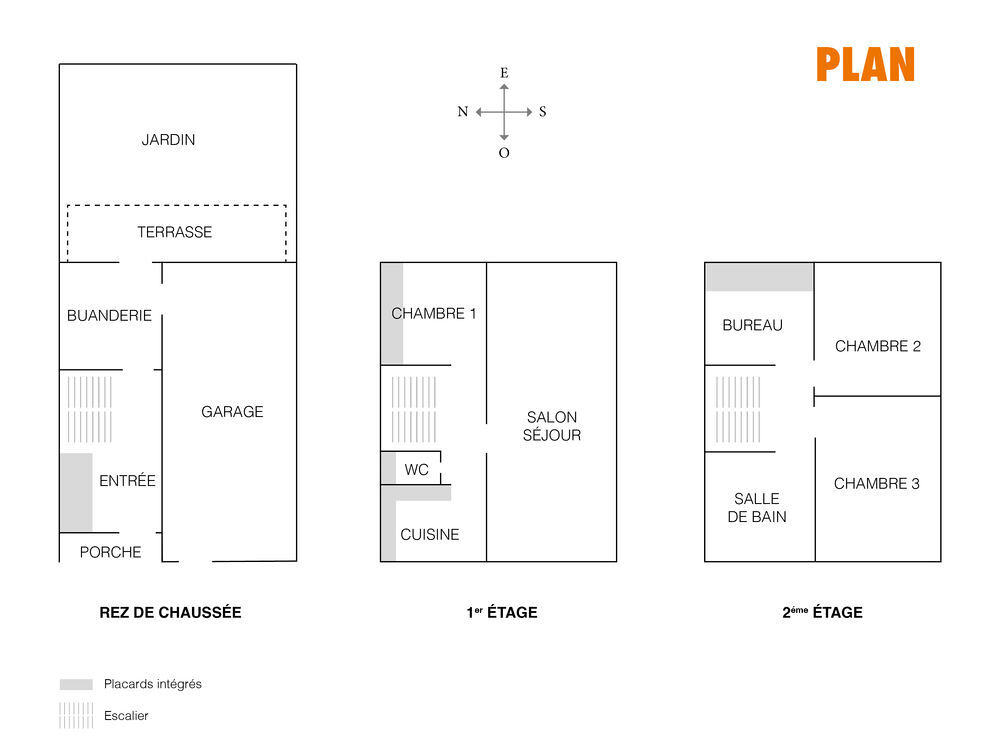 Vente Maison Maison - 104m2 - Clairefontaine/Prémartine Le mans
