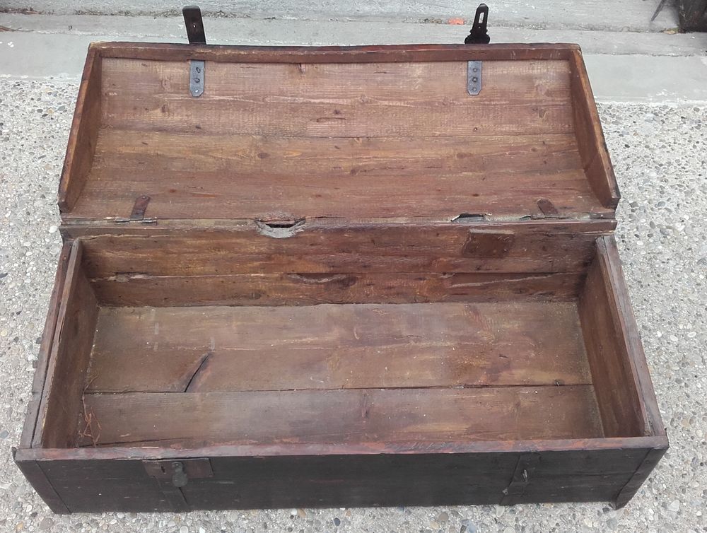 Coffre / Malle en bois Décoration