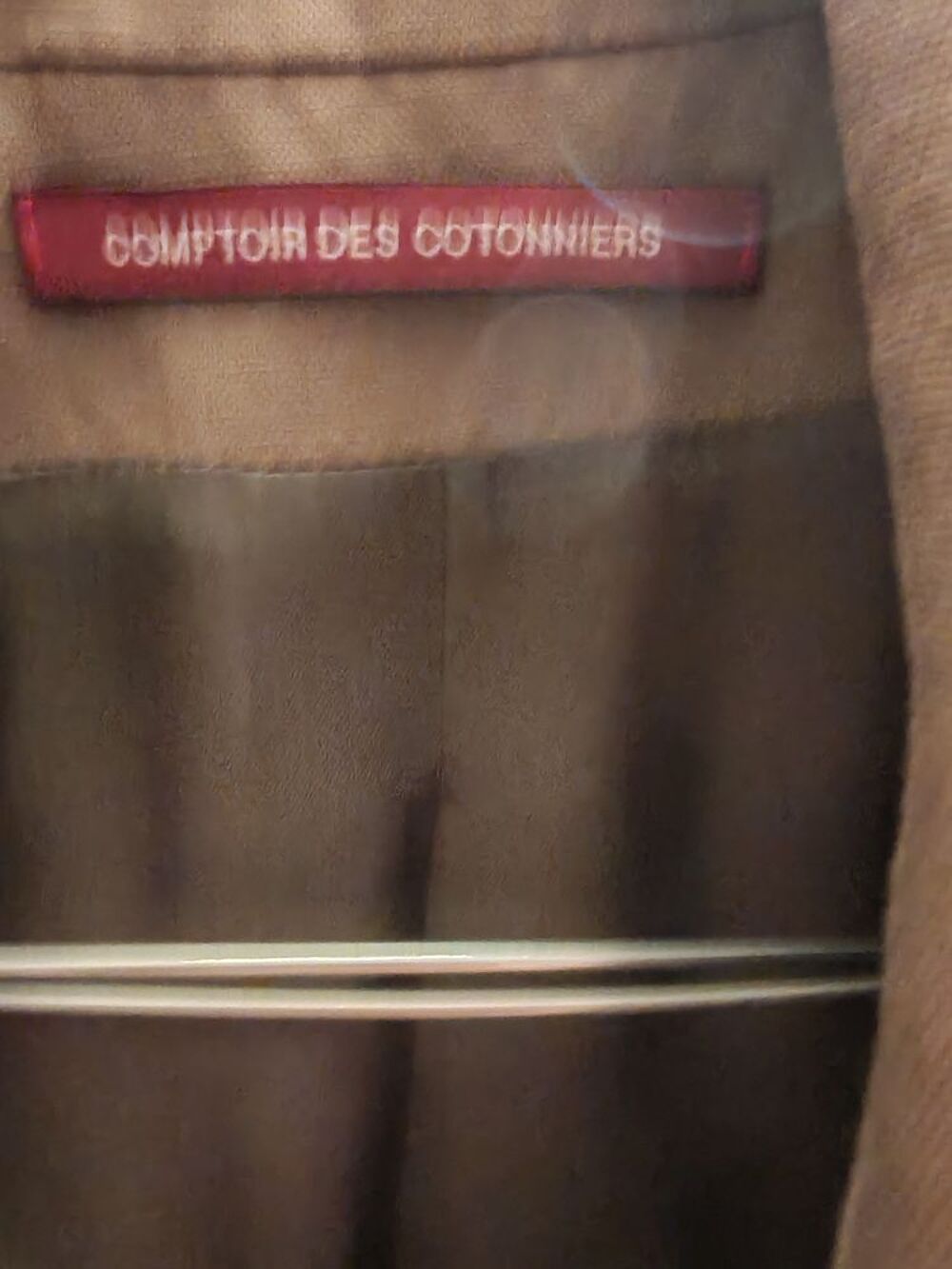 Saharienne kaki femme marque le comptoir des cotonnier Vêtements