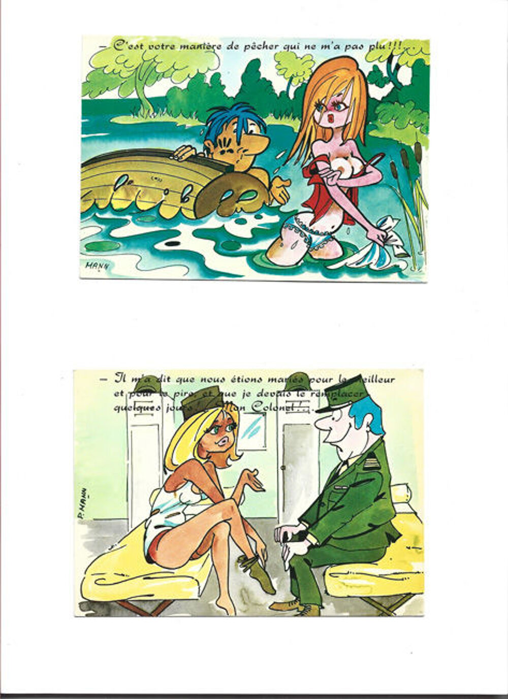 Cartes postales humouristiques 