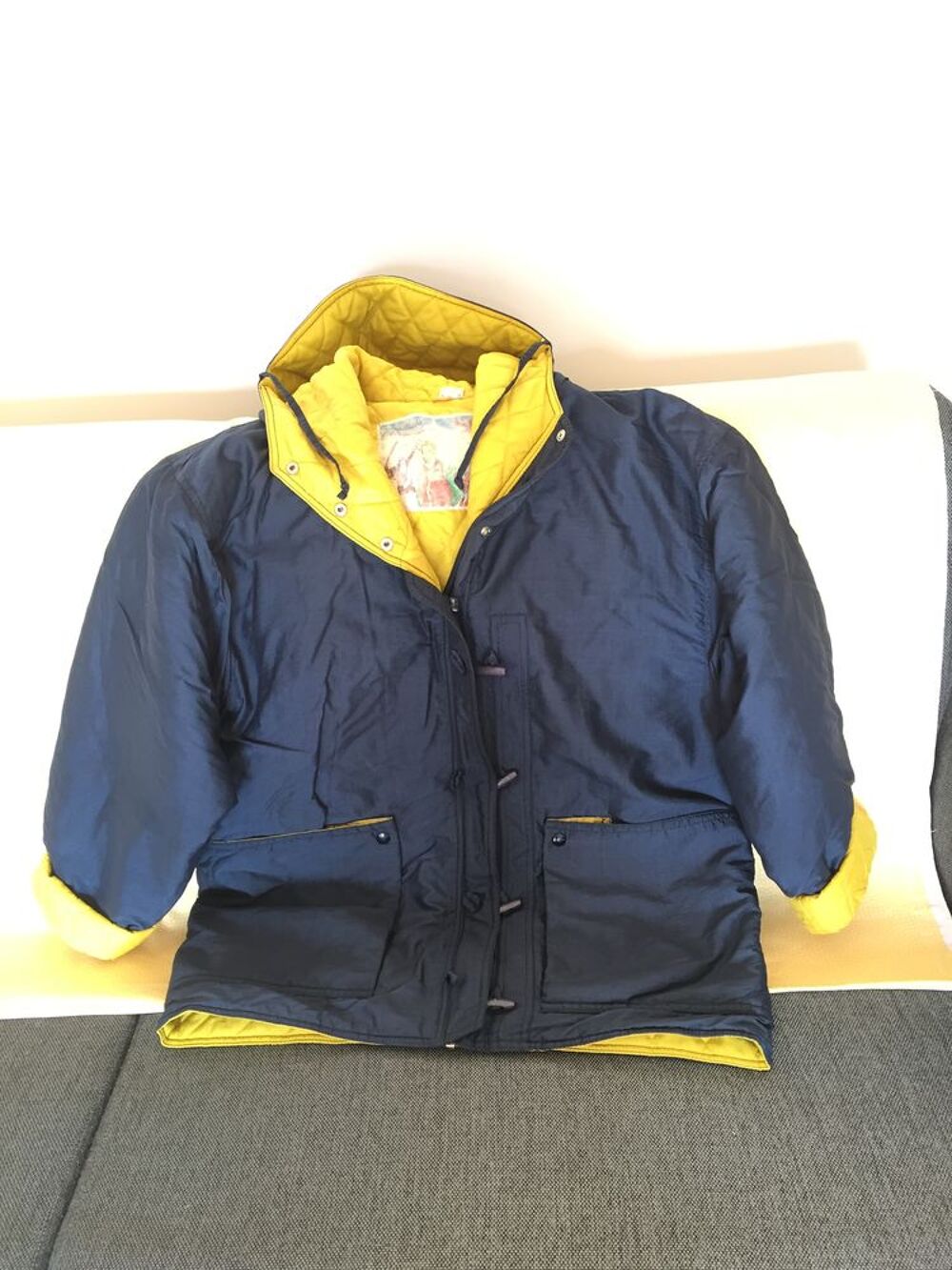Anorak bi color Vêtements