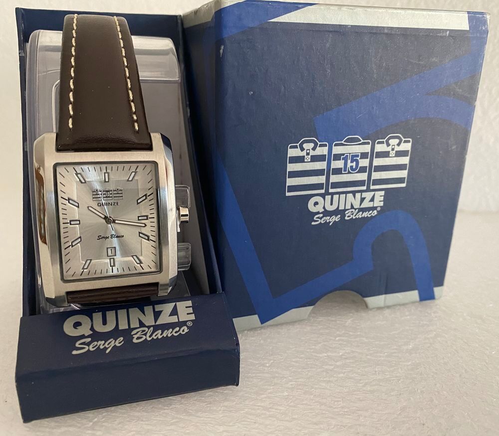 Montre Serge blanco QUINZE 3 aiguilles sb-5900 neuve Bijoux et montres