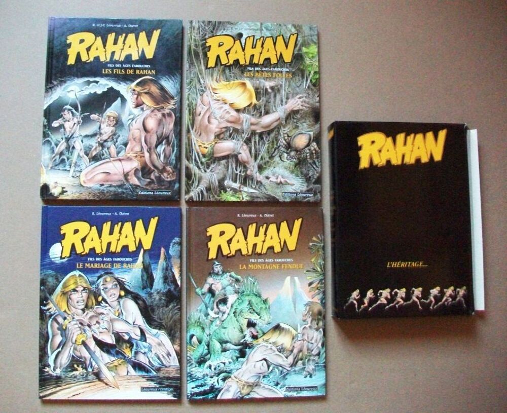 Rahan E.O. coffret l'h&eacute;ritage (L&eacute;cureux 2003) Livres et BD