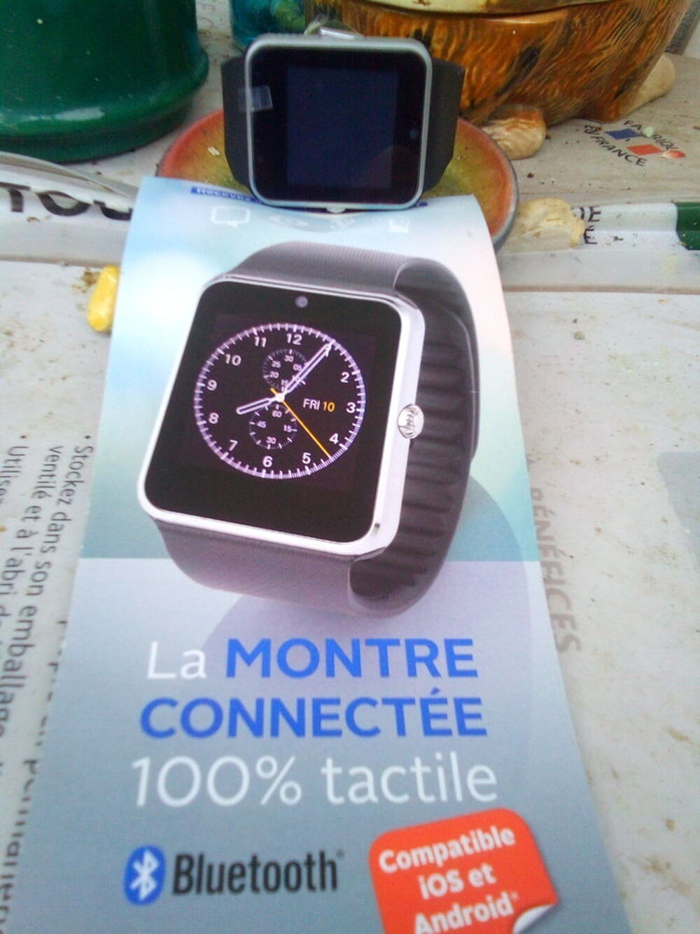 Montre connect&eacute;e Bijoux et montres