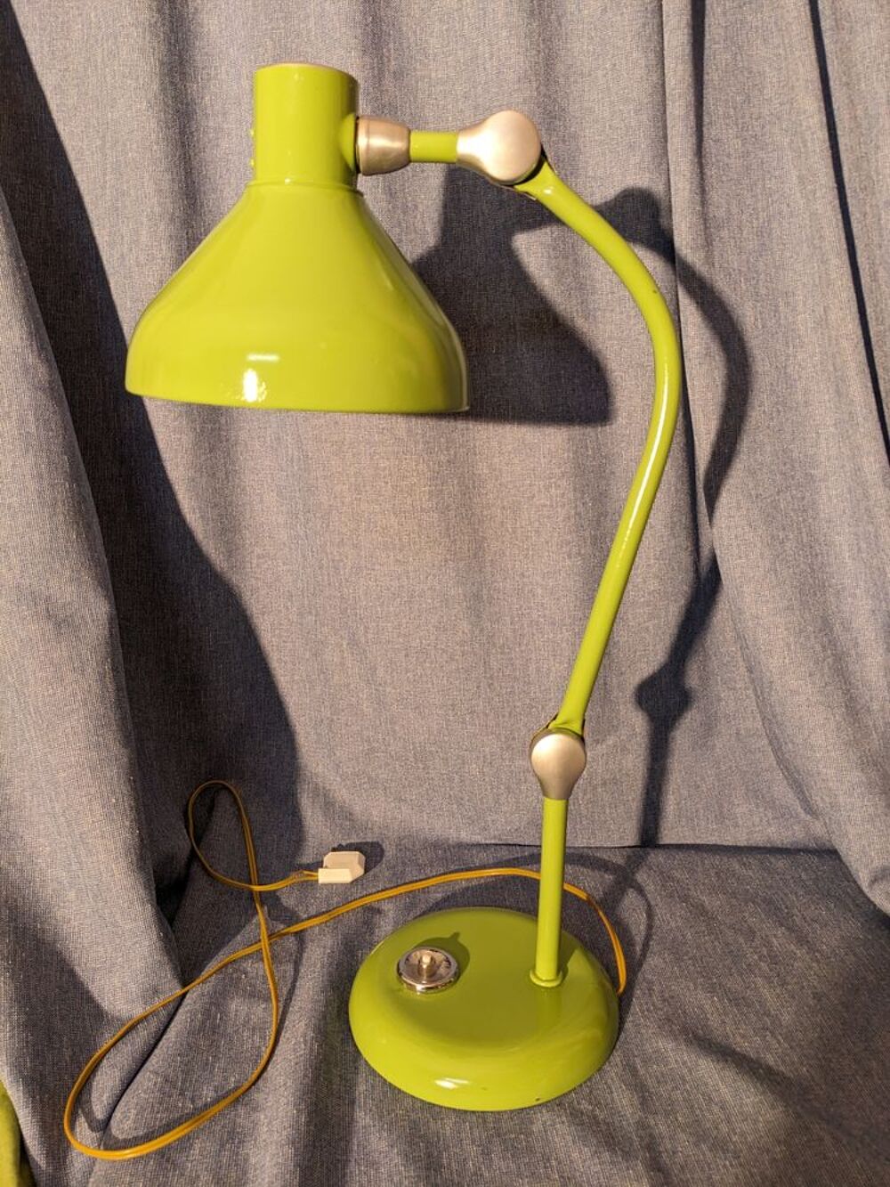 LAMPE JUMO GS1 VERTE Lampe de Bureau Vintage Design Industri Décoration