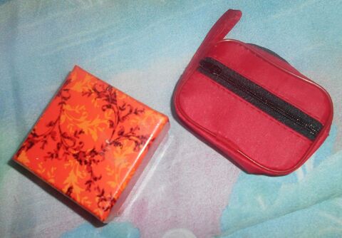 lot pour fillette : boite Artoz orange+petite trousse rouge 2 Ervy-le-Chtel (10)