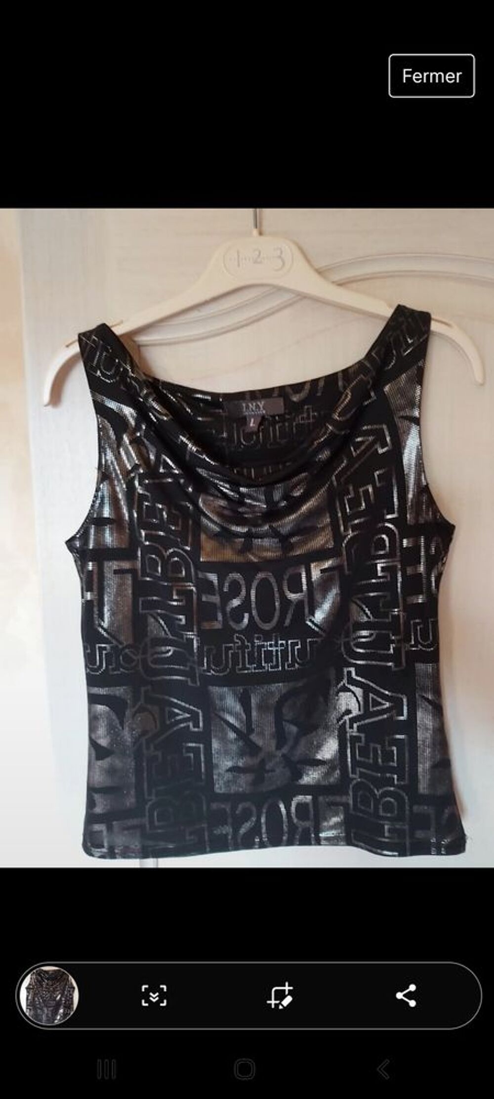 Joli haut pour les f&ecirc;tes ou soir&eacute;e Vêtements