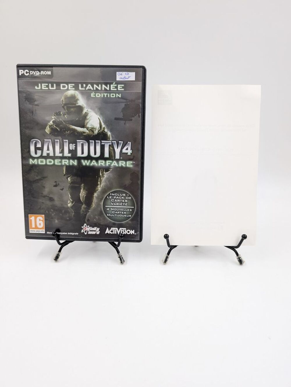 Jeu PC Call of Duty 4 : Modern Warfare Jeu de l'Ann&eacute;e Edit.. Consoles et jeux vidéos
