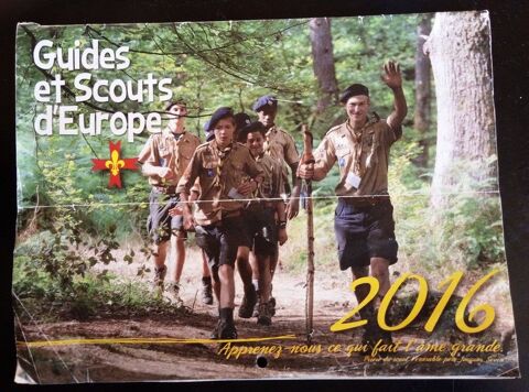 SCOUTISME CALENDRIER 2016 GUIDES ET SCOUTS D'EUROPE 3 La Celle-sur-Morin (77)