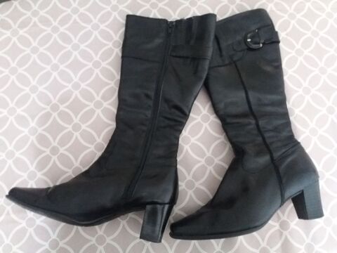 Bottes tout cuir 38 30 Pr�failles (44)
