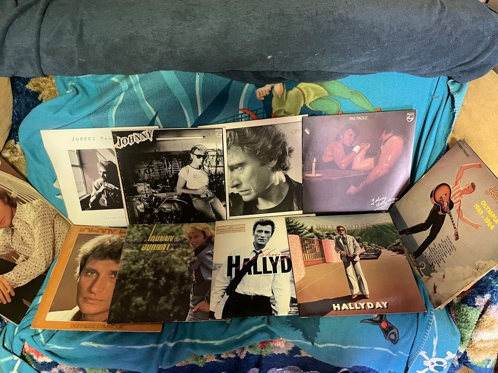 Johnny Hallyday the king fran&ccedil;ais ! CD et vinyles