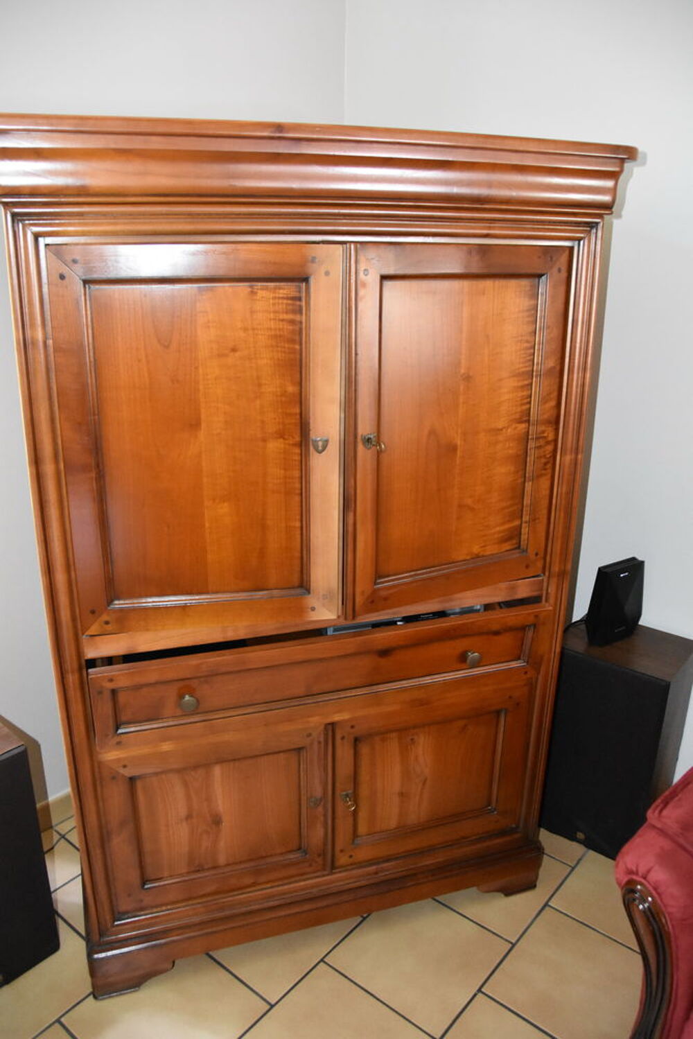Meuble TV en Merisier Meubles