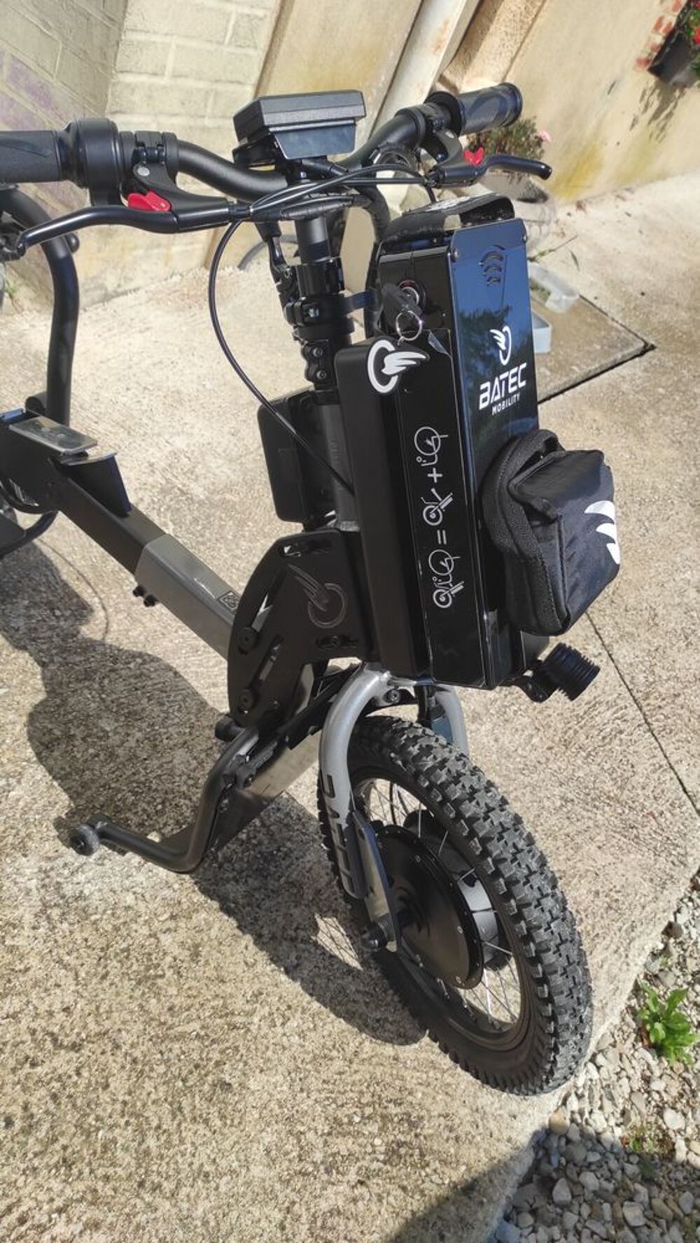 3 eme roue Assistance &eacute;lectrique &agrave; la propulsion Batec Mini Sports