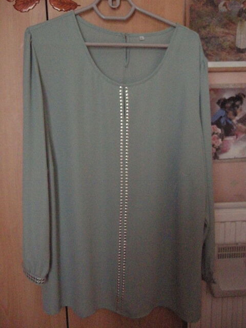 BLOUSE VERTE CLAIRE 20 Armentires (59)