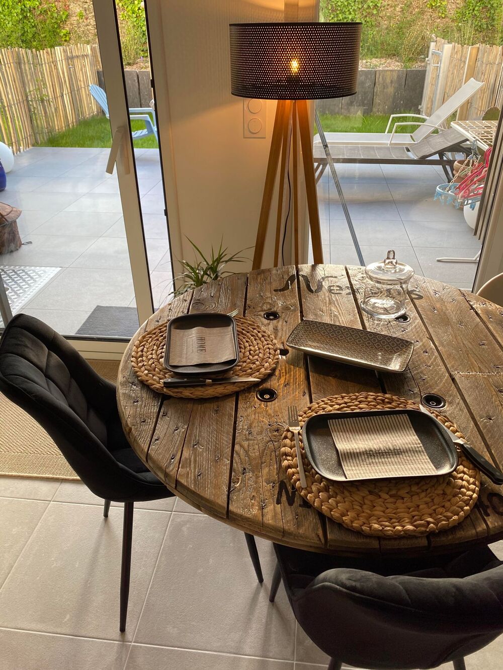 CHANGEZ DE DECO Tables Touret DESIGN Maison ou Jardin Meubles