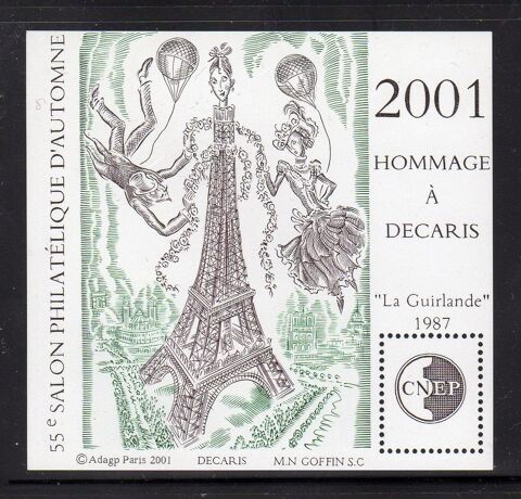 FEUILLET SOUVENIR DE LA C.N.E.P.
N** 6 Caumont (09)