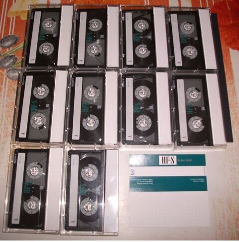 Cassettes Audio de 90 minutes réenregistrables.
Aillevillers-et-Lyaumont (70)