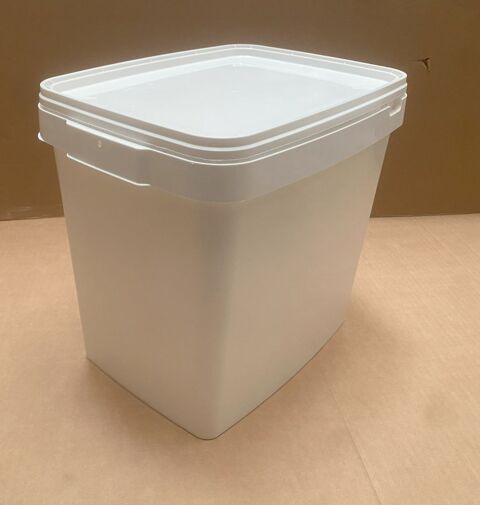 Seaux rectangulaire Alimentaire 20 L, avec couvercle 5 Aix-en-Provence (13)