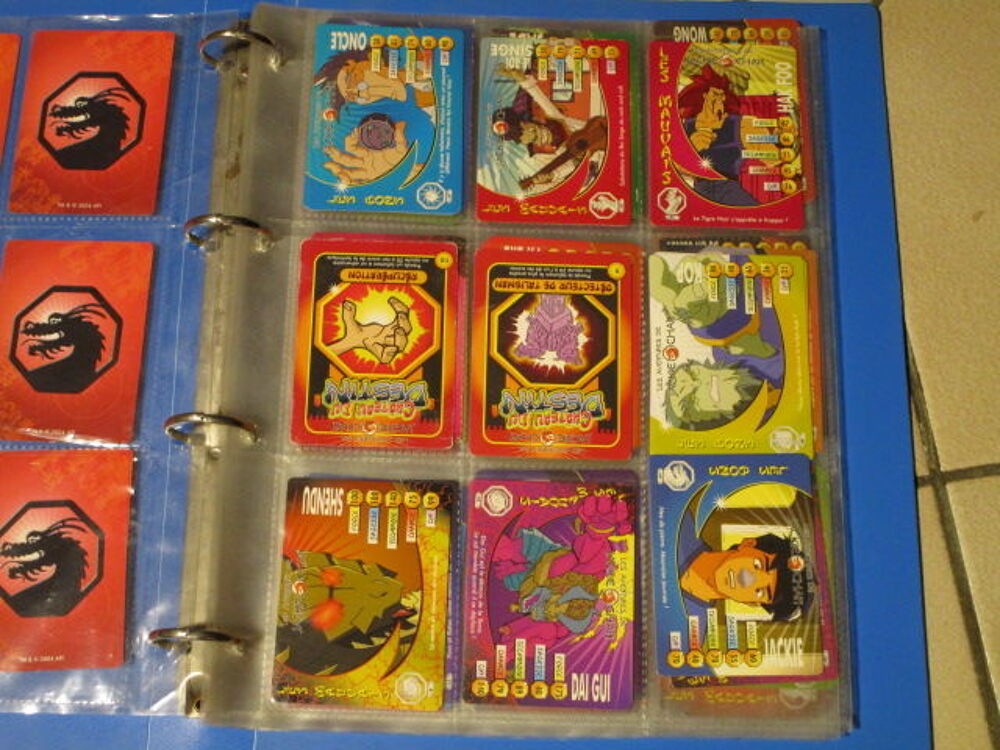 LOT VIEILLE CARTE DE JEU"JACKIE CHAN"
