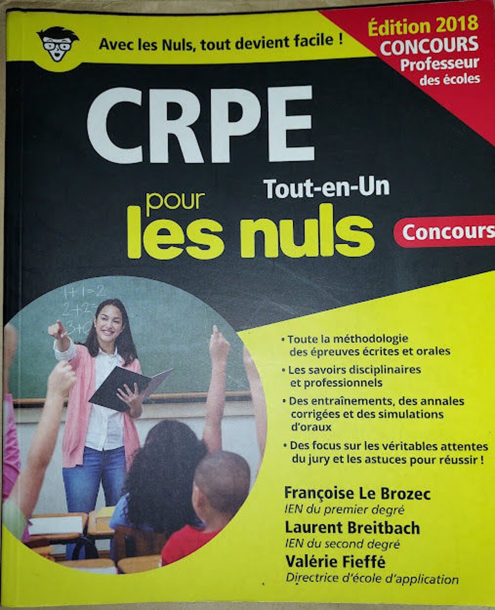 CRPE pour les nuls tout-en-un Livres et BD
