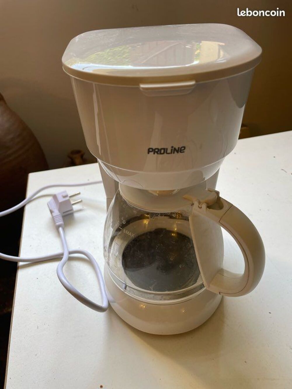 Cafeti&egrave;re Proline 6 tasses avec filtre Electroménager