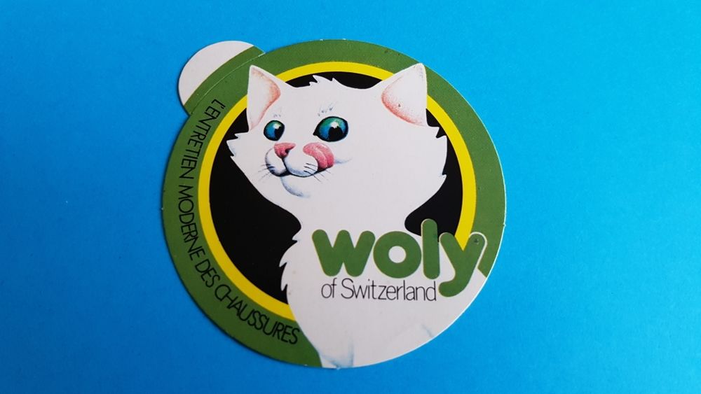 AUTOCOLLANT WOLY * LE CHAT 