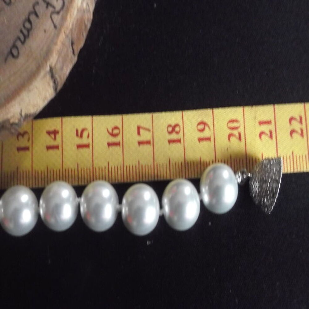 Bracelets de perles avec perles diam&egrave;tre 12mm avec fermeture Bijoux et montres