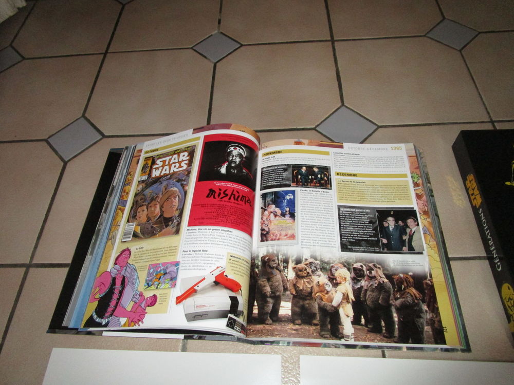 VIEUX LIVRE GENERATIONS STAR WARS 40 ANS D AVENTURE 