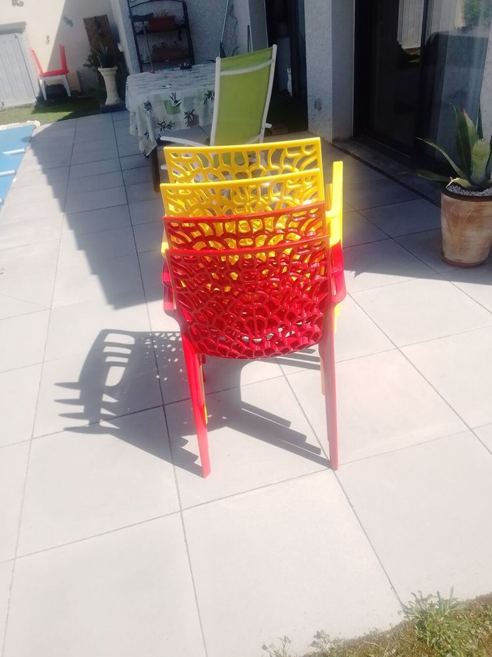 Chaise en plastique Meubles