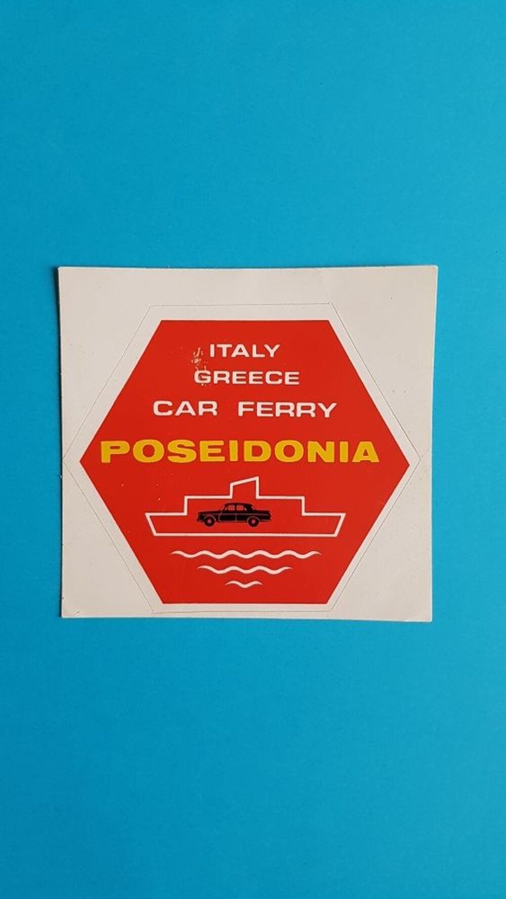AUTOCOLLANT POSEIDONIA 
