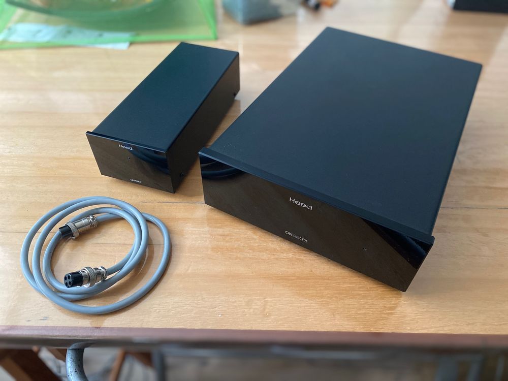 Pr&eacute;amplificateur phono HEED QUASAR - OBELISK PX Audio et hifi