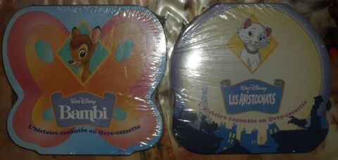 Bambi et Les Aristochats 2 histoires Racont�es En Livres K7 18 Montreuil (93)