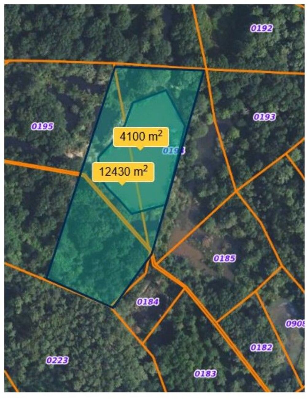 Vente Terrain Terrain avec étang poissonneux Lit-et-mixe