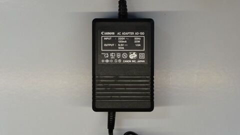 Adaptateur secteur CANON AD150 - 220v / 9,5 v - 1,5 A 15 Cellule (63)