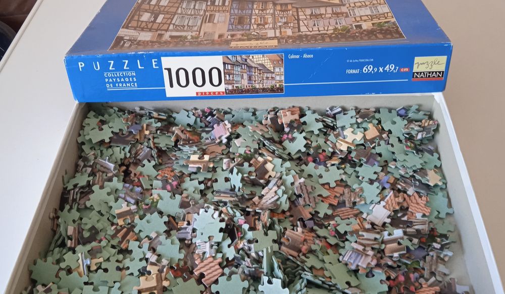 Puzzle Nathan 1000 pi&egrave;ces Jeux / jouets