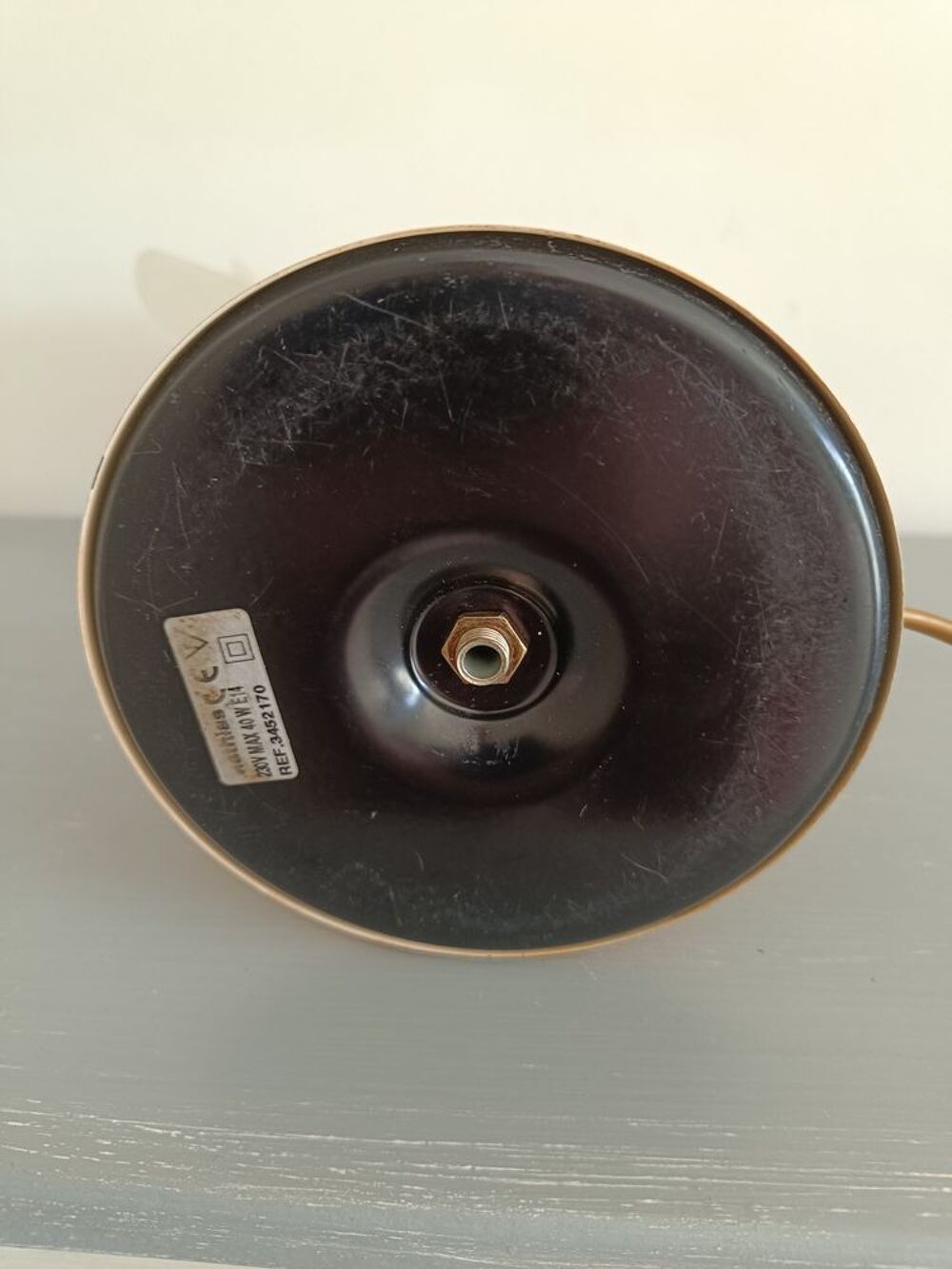 Lampe &agrave; poser tulipe Mathias Décoration