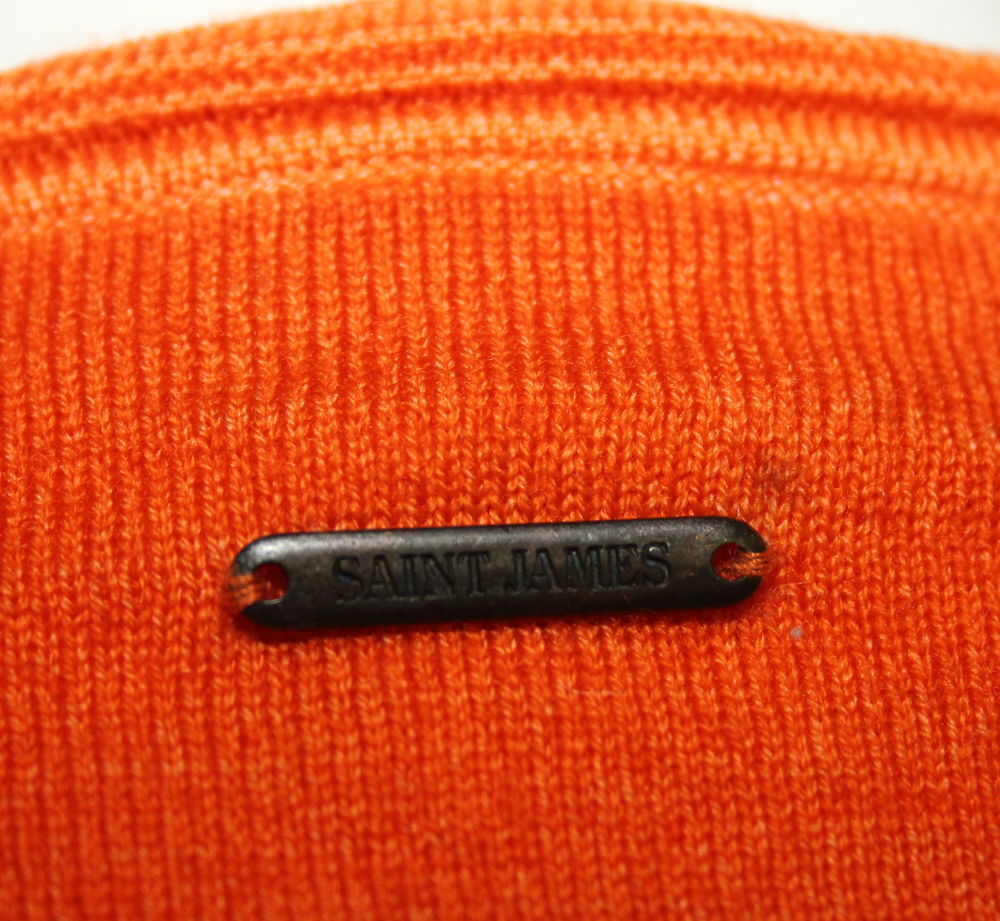 Pull orange ST JAMES T.38 Fr Vêtements
