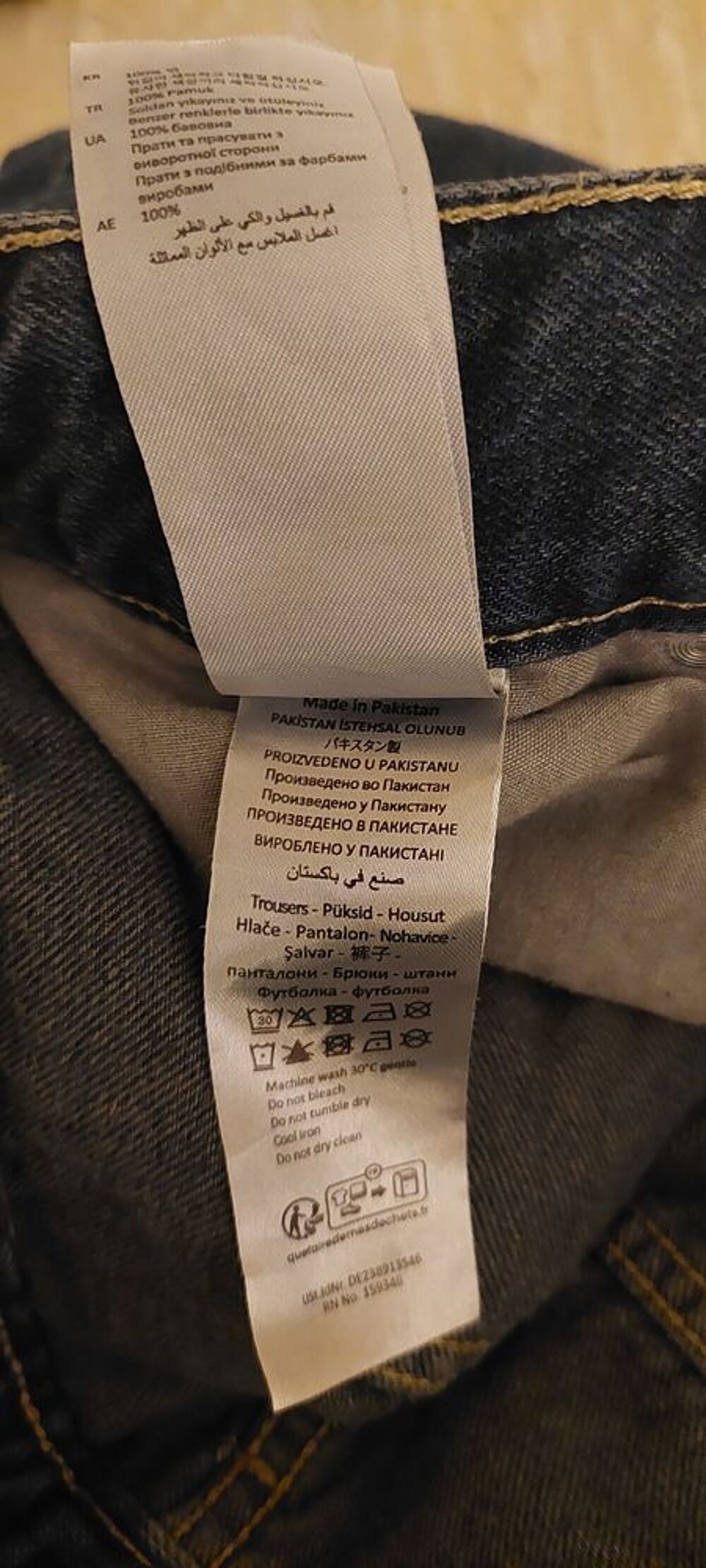 Jean denim baggy
Southpole taille
40 Vêtements