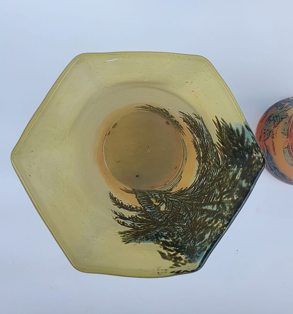 Fran&ccedil;ois Th&eacute;odore Legras (1839-1916) ? Paire de vases, TOUL 