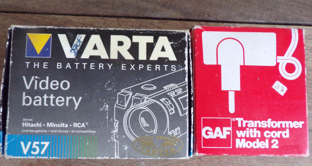 Varta the battery experts V 57 video batterie 8mm 6v 2000mAh Photos/Video/TV