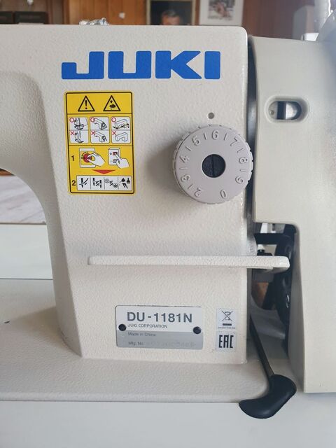 Machine à coudre JUKI DU-1181N double entraînement 1300 83400 Hyres