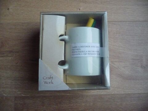 Tasse ou Mug en porcelaine  dcorer 8 Celles-sur-Belle (79)
