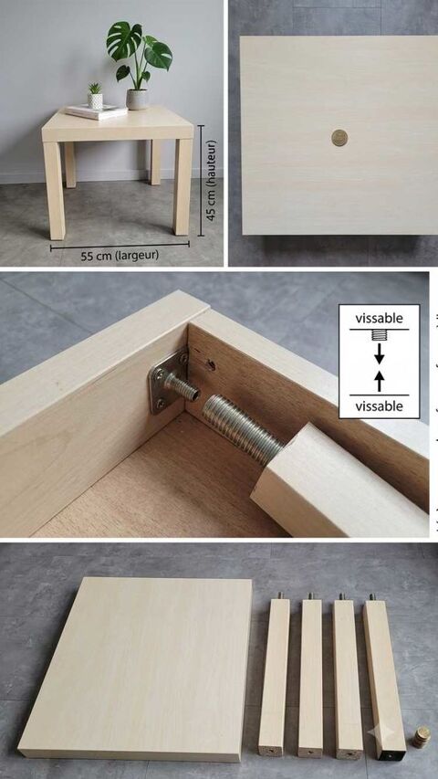 Table d'appoint en bois Amnéville (57)
