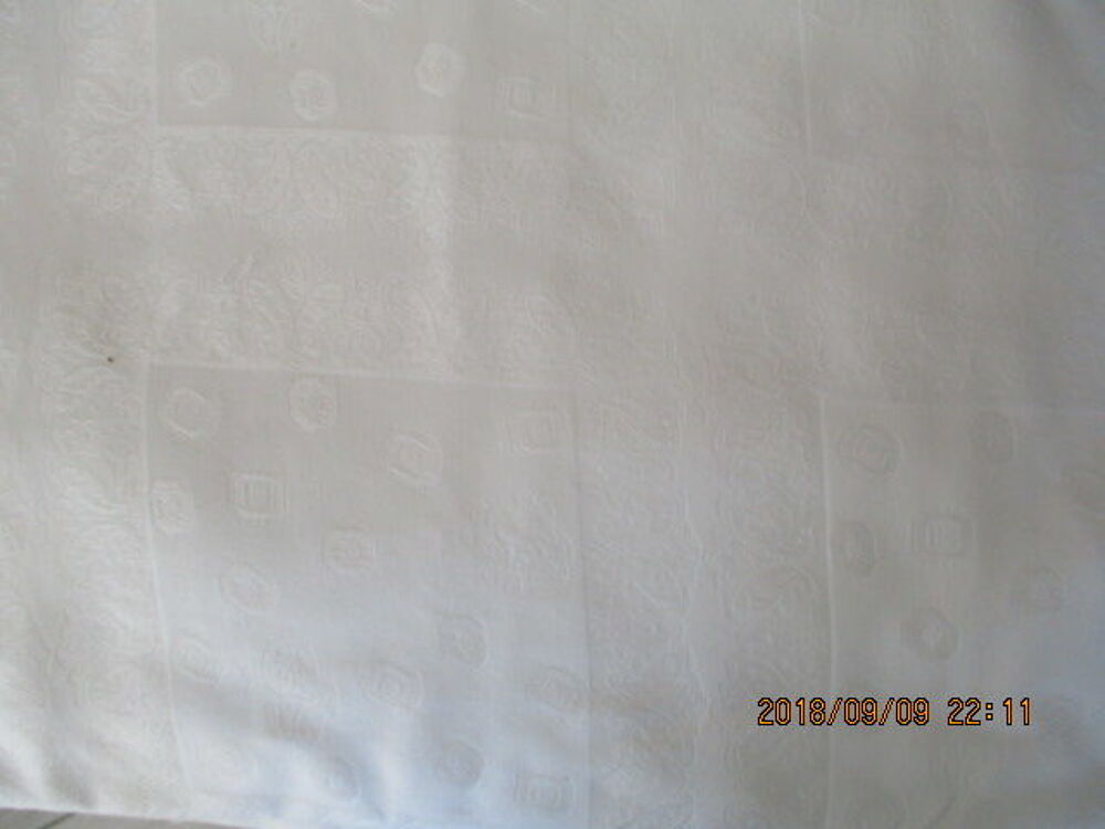 Coupon de tissus blanc Décoration