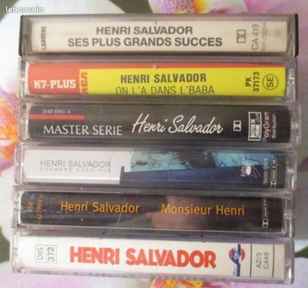 Cassettes audio Henri Salvador CD et vinyles