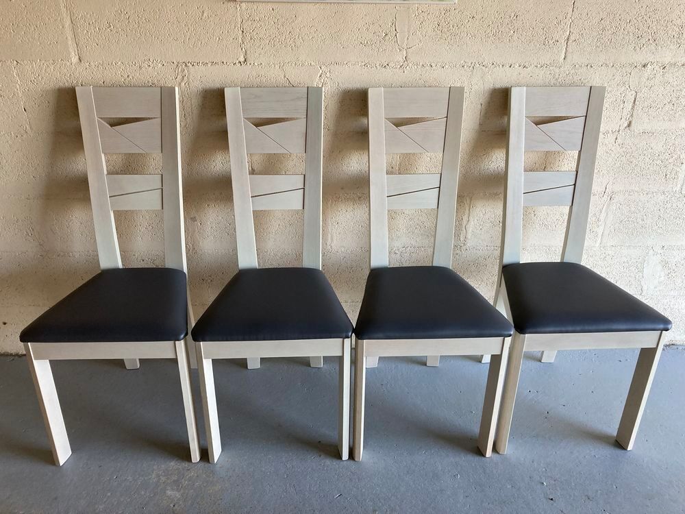 Lot de 4 chaises contemporaines Meubles