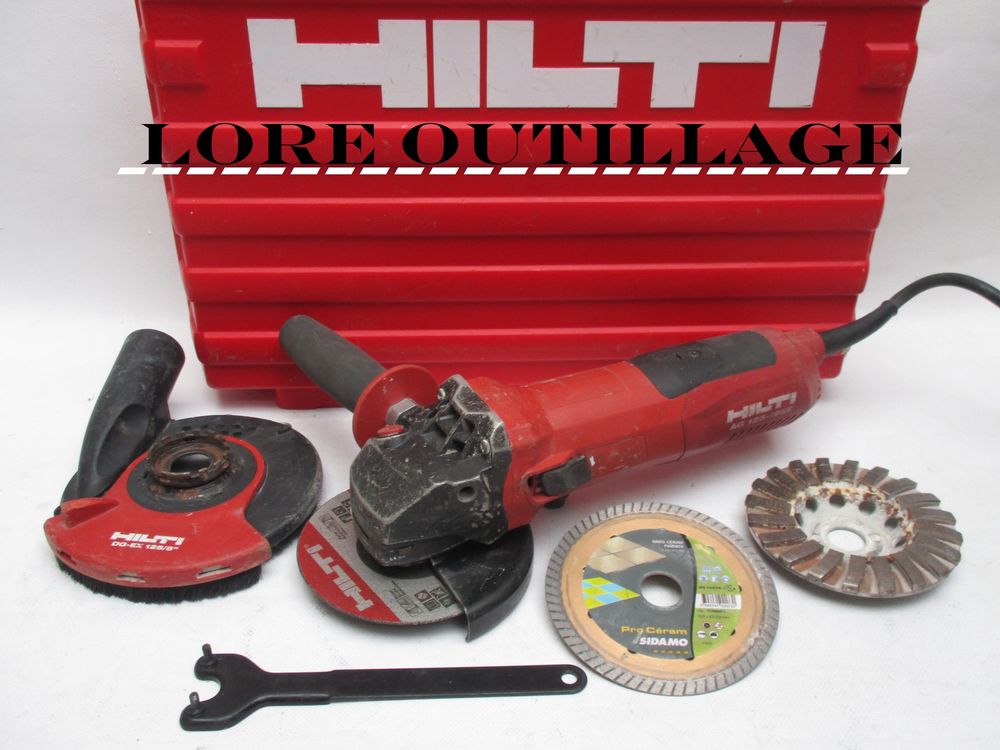 HILTI AG 125-19SE
Meuleuse / Disqueuse Bricolage