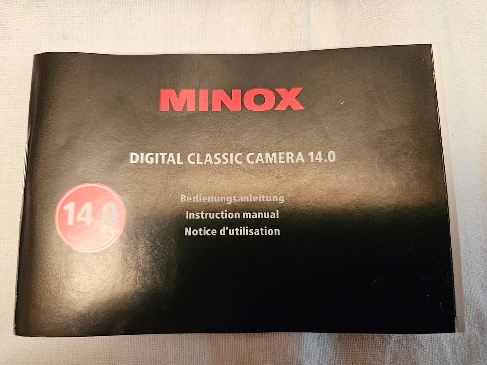 Appareil photo num&eacute;rique de marque Minox Photos/Video/TV