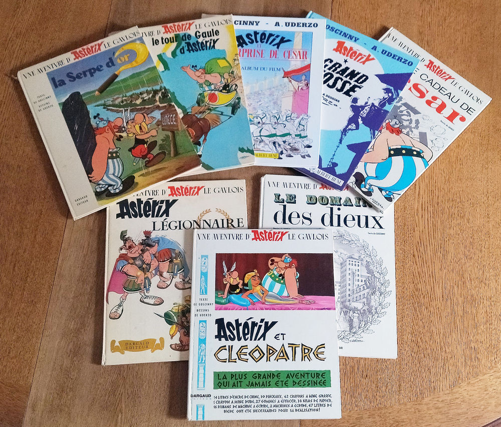 ASTERIX 8 albums Livres et BD