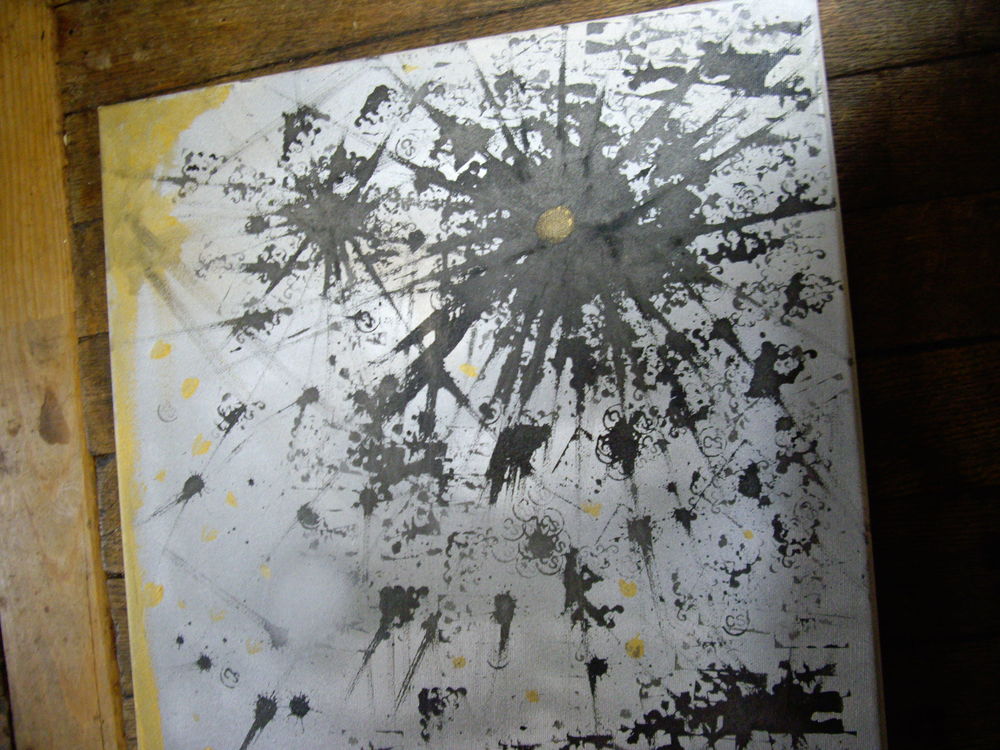TABLEAU ACRYLIQUE SIGNE Décoration